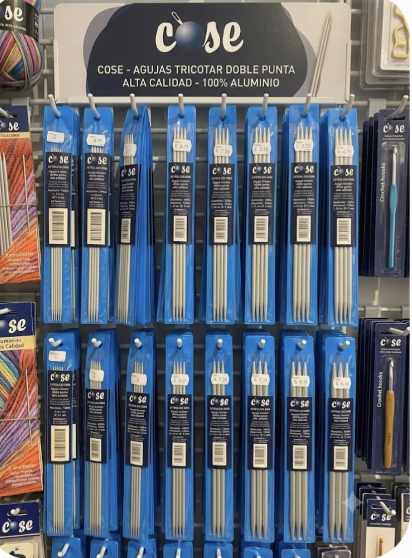 Agujas para calcetar
