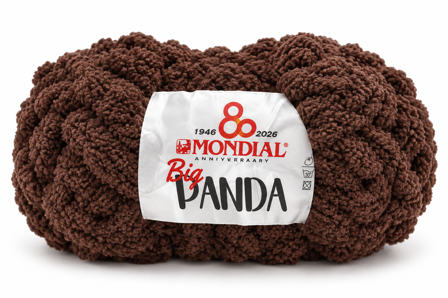 Lana Big Panda color Marrón chocolate — Artículo 621