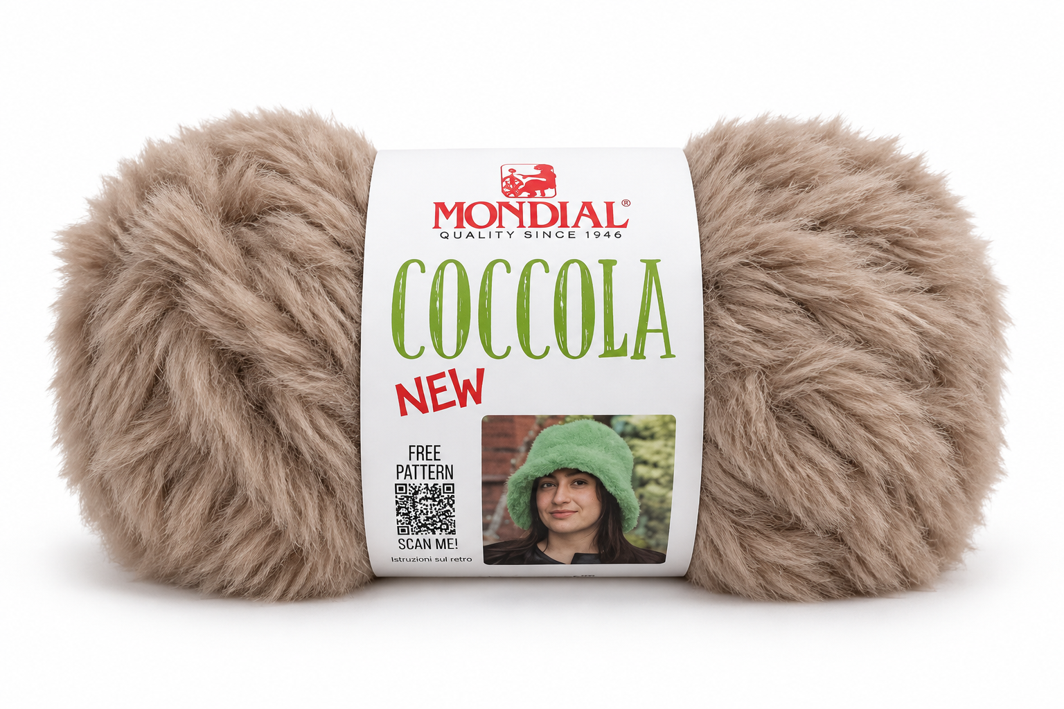 Lana Coccola color Beige topo — Artículo 810