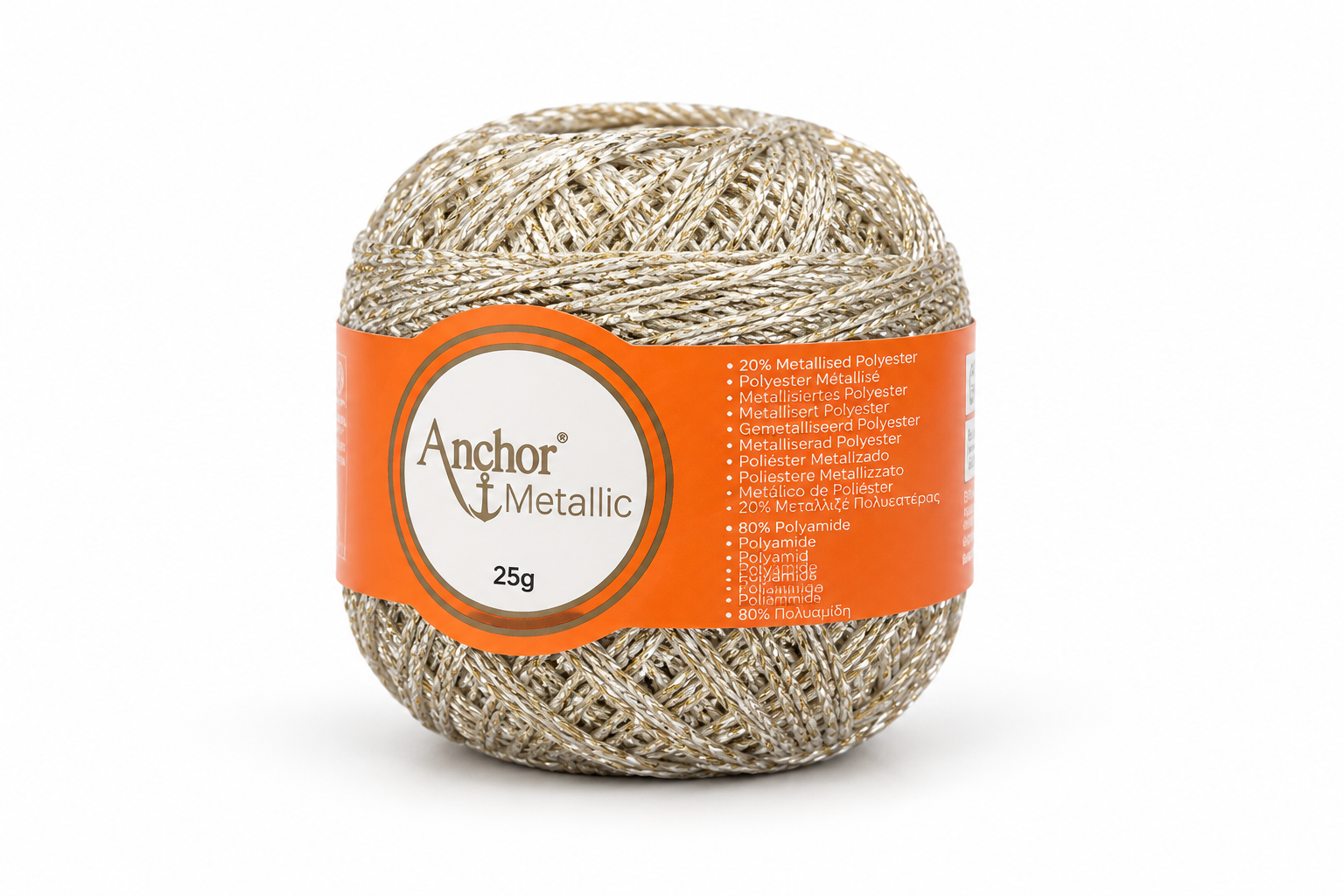 Anchor Metallic color Dorado champagne