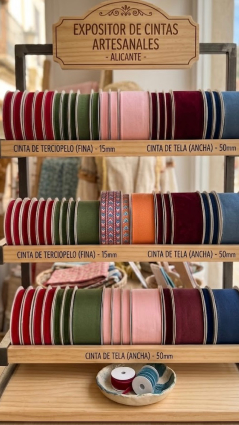 Cintas bordadas