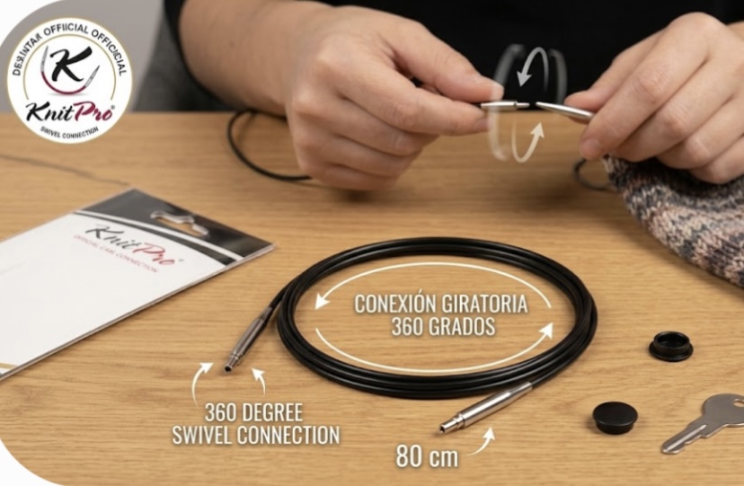 Cable para aguja circular