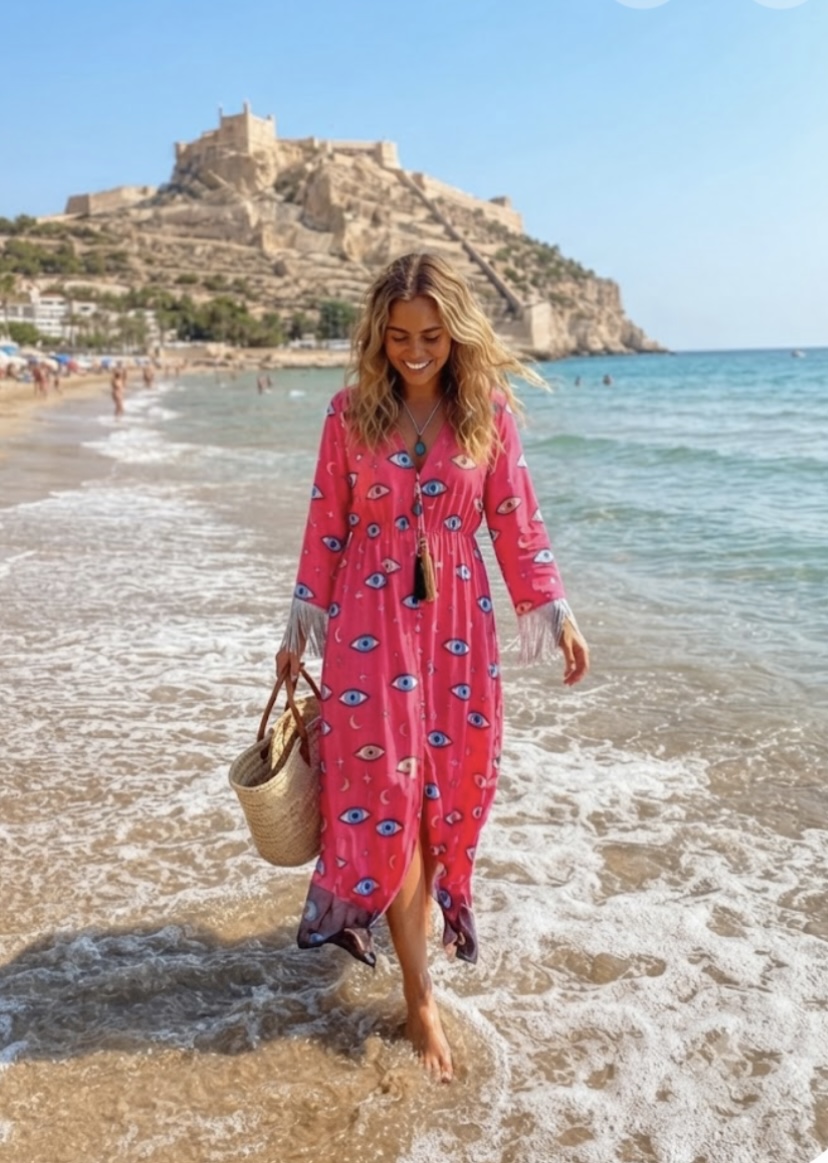 Vestido estilo Boho OJOS