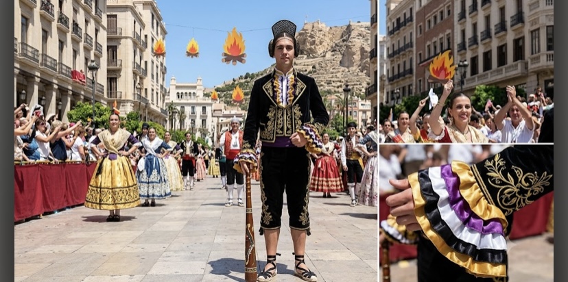 Galón de volado o volantes
