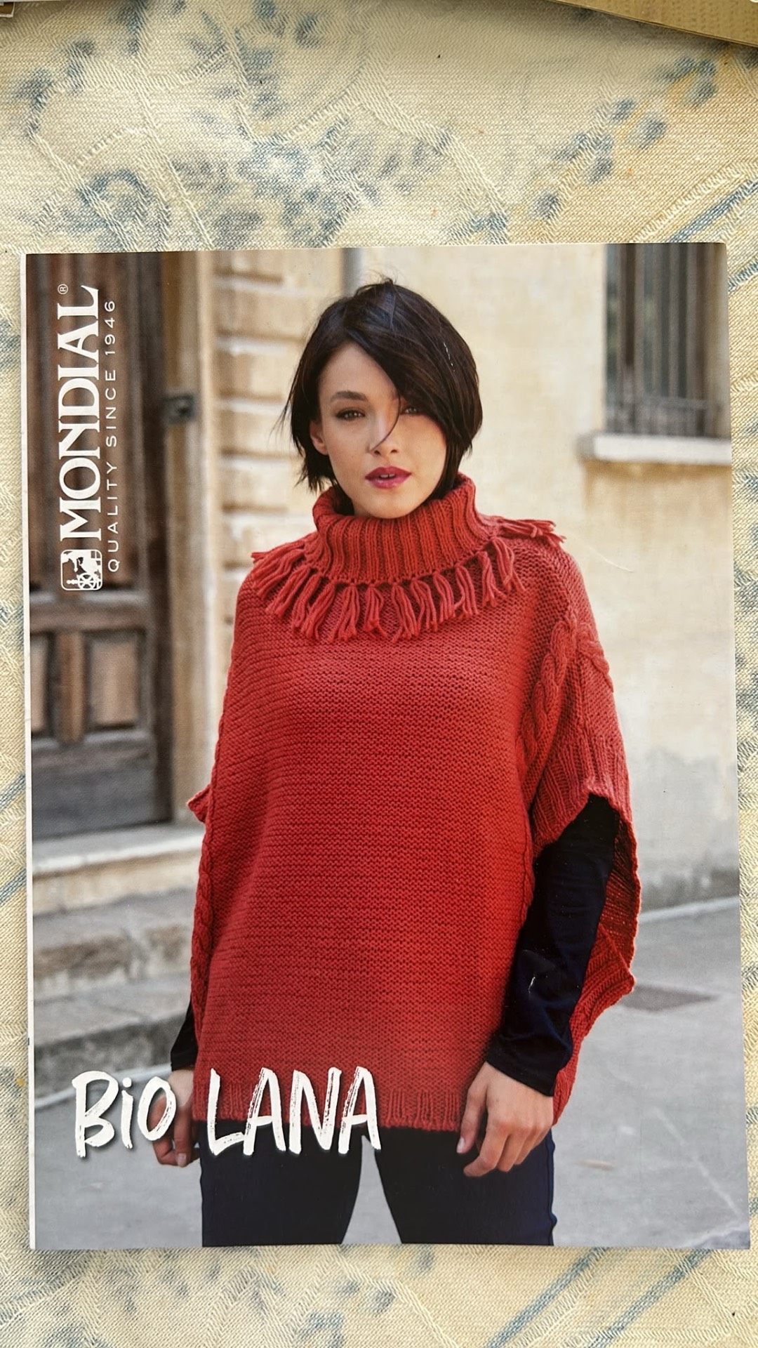 Patrón Bio Lana Poncho
