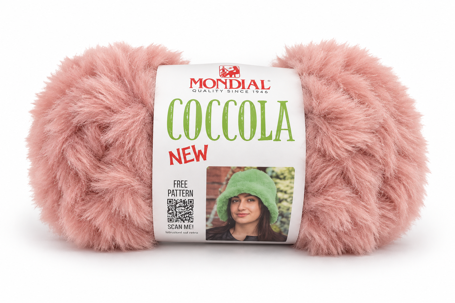 Lana Coccola color Rosa empolvado — Artículo 815
