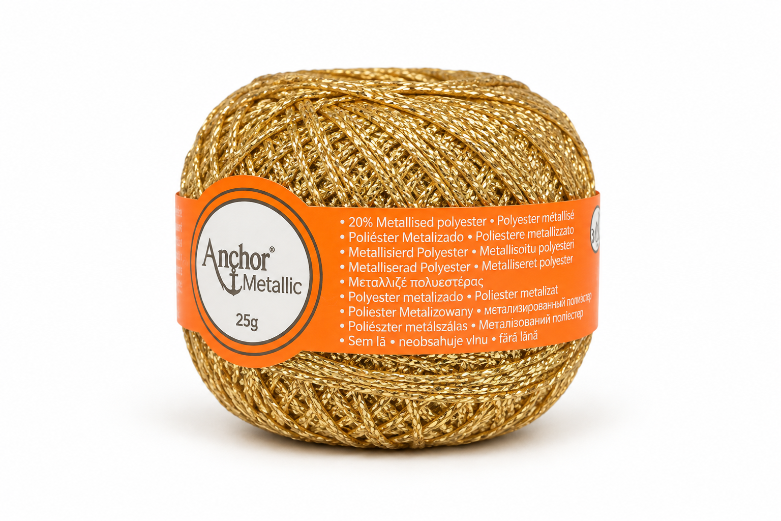 Anchor Metallic color Dorado fuerte