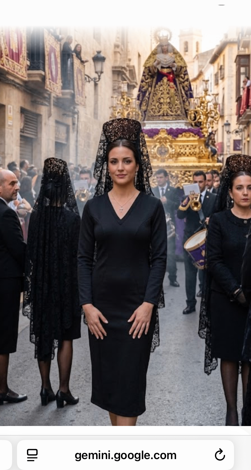 Vestido para Semana Santa