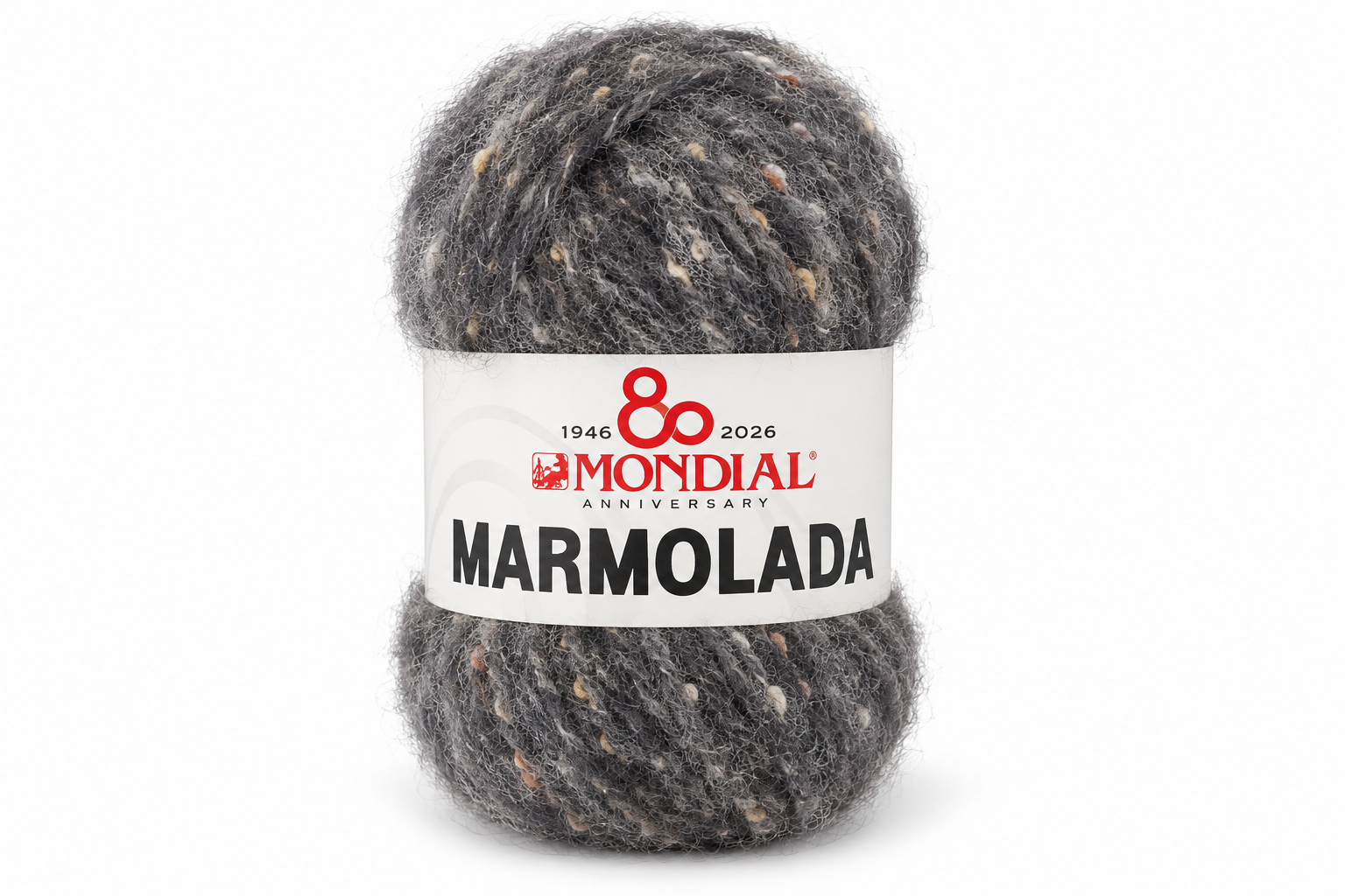 Lana Marmolada color Gris antracita jaspeado — Artículo 788
