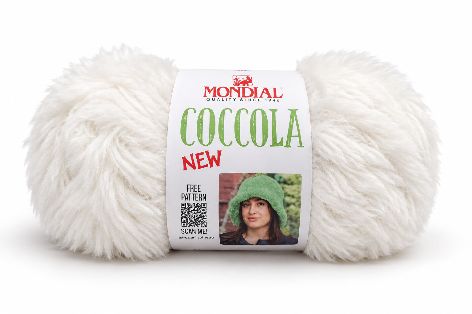 Lana Coccola color Blanco — Artículo 813