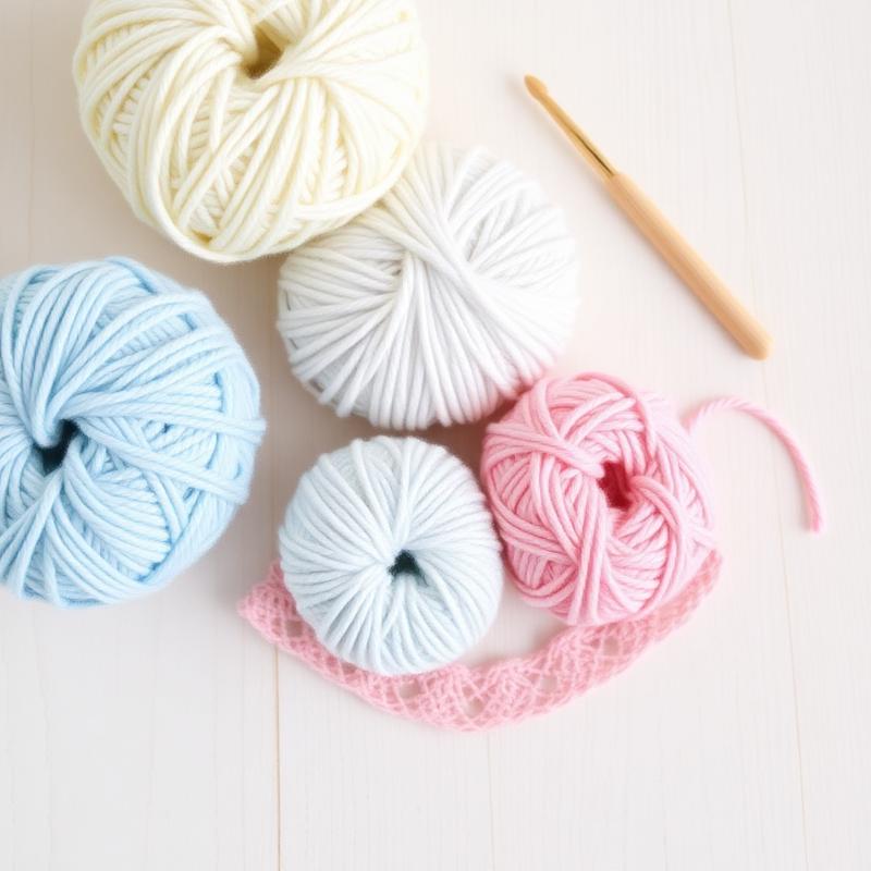 Cotton baby para crochet